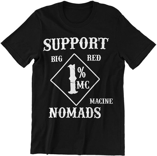 Discover Support Big Red Macine Nomads Shirt